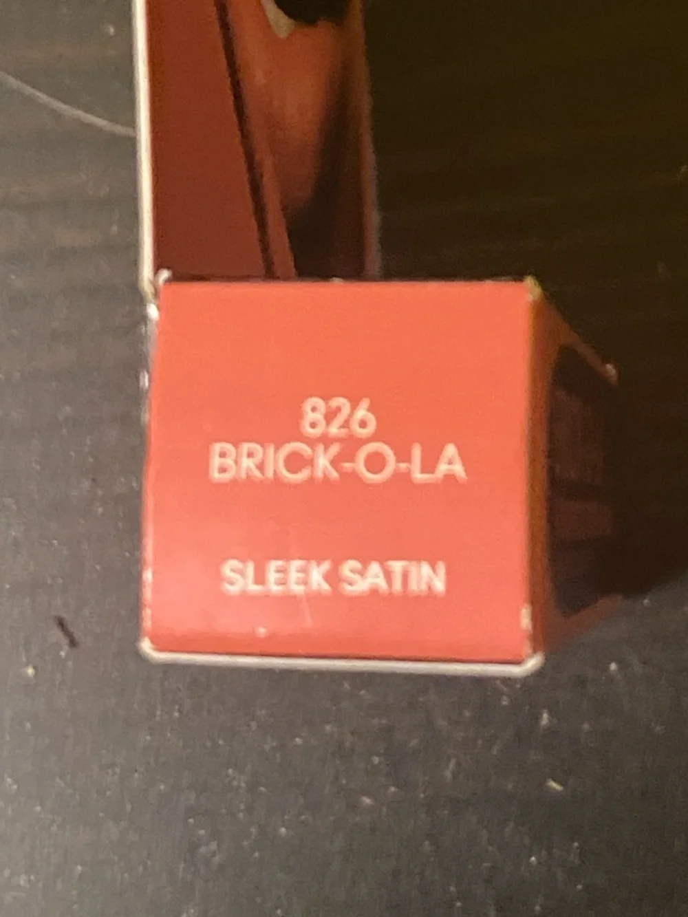 MAC Cosmetics Satin Lipstick - Brick-O-La (Warm Brick Red)